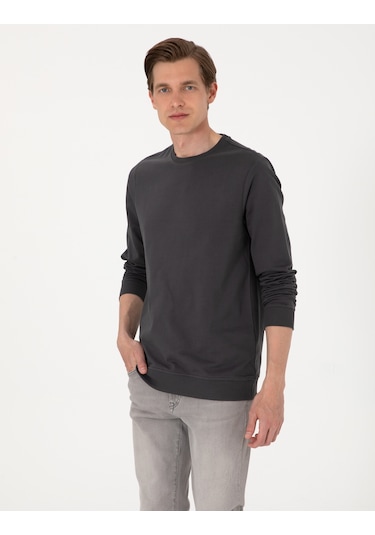 Pierre Cardin Erkek Antrasit Sweatshirt 50314054-vr006 Antrasit