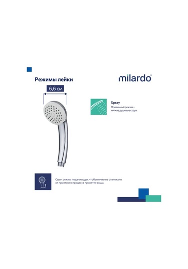 Milardo Duş Başlığı, Krom 363494380 Krom