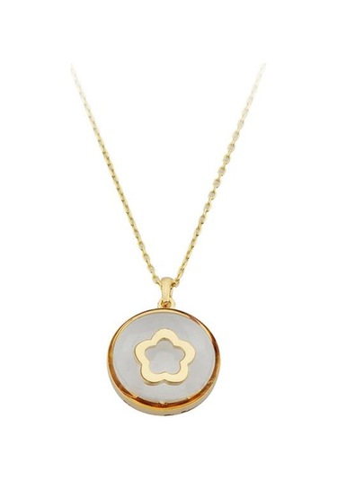 Tufanlar Kuyumculuk Altın Çiçek Kolye G10924