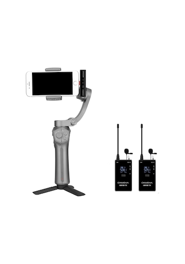 Ckmova Um100 Kit 4 Type C Girişli Kablosuz Yaka Mikrofon Seti