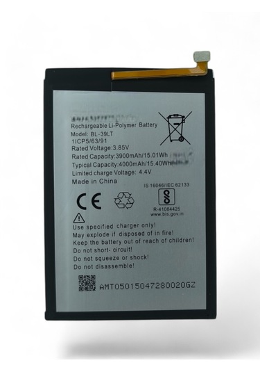 Tecno Camon Air Bl-39lt Batarya