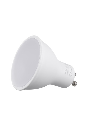 Qingmipy 10'lu Paket Gu10 Led Ampul - 6w Enerji Tasarruflu, 550lm Parlaklık, 3000k Sıcak Beyaz Işık