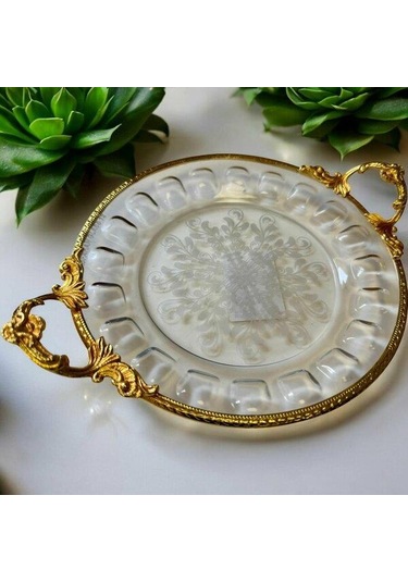 Royking Yuvarlak Sunum Tabağı 19x24 Crg101