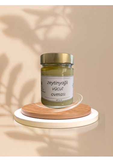 Zeytinyağlı Vücut Ovması Peeling 350 Ml Kavanoz