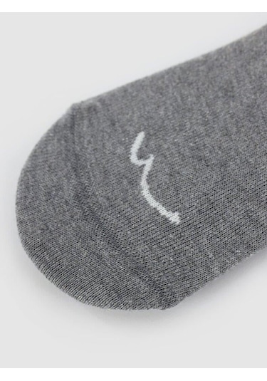Ltb Yazese Soket Görünmez Unisex Çorap Gri