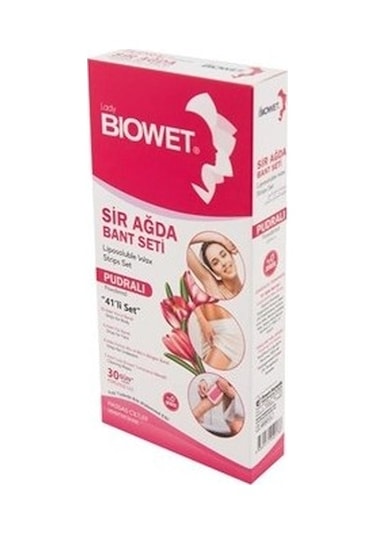 Biowet Pudralı Sir Ağda Bant Seti 41'li