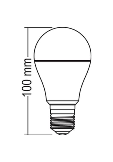 9W E27 Döküm 12-24V Led Ampul Beyaz