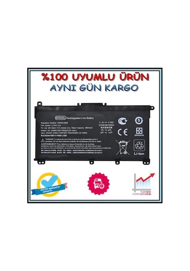 Asya.Depo HP Uyumlu Ht03Xl Batarya Pil