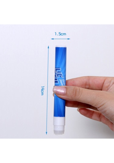 Dofolink 3'lü Taşınabilir Giyim Lekesi Kaldırıcı Kalem Seti - Yeni Lekeler İçin Hızlı Temizleme Beyaz