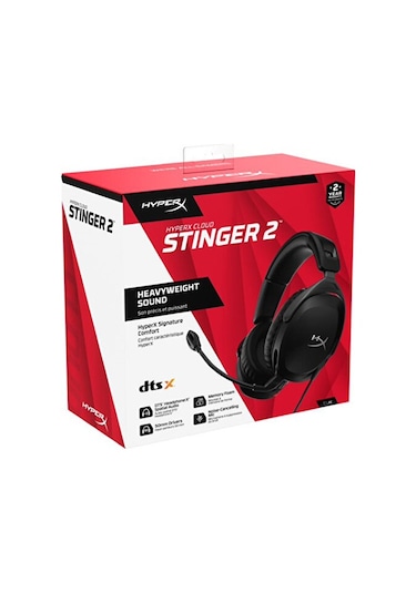 HyperX Cloud Stinger 2 Kablolu Mikrofonlu Kulak Üstü Oyuncu Kulaklığı