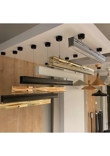 4750k Sarı Beyaz Karışık - Siyah - 40 Cm - Sıvaüstü Sarı