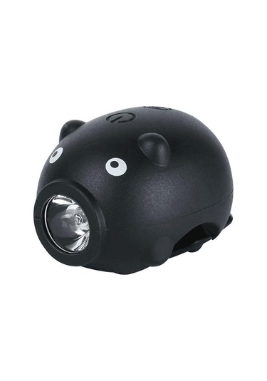 Youtek Siyah Usb Şarjlı Bisiklet Ön Lamba, 3 Işık Modu + 5 Sesli Hoparlörlü, Dağ Bisikleti Yollu Çocuk Bisikletleri İçin