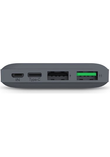 Abatech Powerbank 10.000 Mah Taşınabilir Şarj Cihazı Siyah