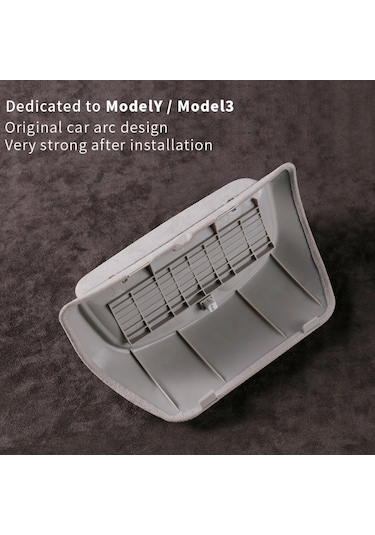 Tesla Model Y İçin Araba Sıradan Sürüm Güneş Gözlüğü Saklama Kutusu