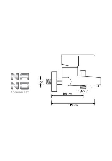 Foma Vista Black Mix Banyo Bataryası Mat Siyah 1021Vb Siyah