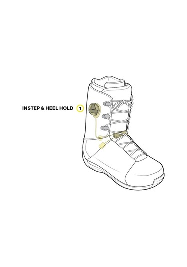 Deeluxe Dna Snowboard Ayakkabı Beyaz