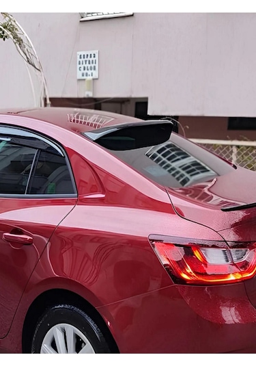 Renault Megane 4 Arka Cam Üstü Spoiler 2016 Ve Üzeri