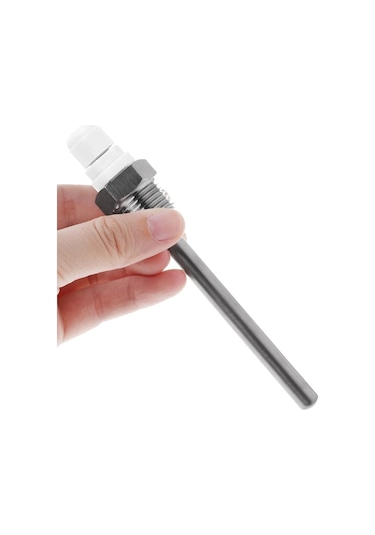 Metal Sensör Probu 100mm Çelik Kılıf Kutu Sıcaklık Isı Termo Tüp Boru D818b20 Ntc Lm35 Pt100 Koruyu