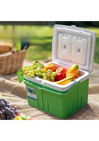 Suntek Plaj, Spor Için Taşınabilir Soğutucu Kutu Çok Yönlü Yeşil
