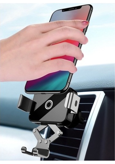 Joyhub Araç Telefonu Tutucu Hava Çıkışı Navigasyon Desteği Evrensel Yerçekimi Teleskopik Android Ve Için Uygun Siyah Yok Havalandırma Wxvn7m