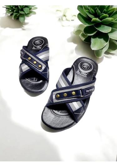 Ortopedik 4 Nokta Yumuşak Taban Ev Ve Dışarı Terliği