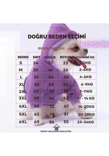 Kırmızı Kanguru Cepli Kedi-köpek Hoodie- Sweatshirt Kedi Köpek Kıyafeti