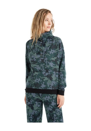 Blackspade Kadın Sweatshirt 60472 - Desenli