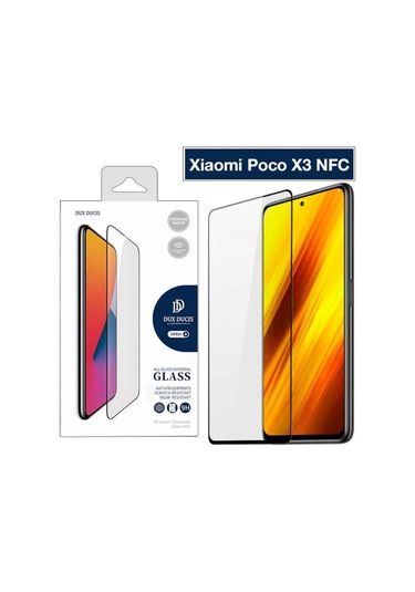 Dux Ducis Full Kaplama Xiaomi Poco X3 Nfc Pro Cam Ekran Koruyucu Siyah (525287914)