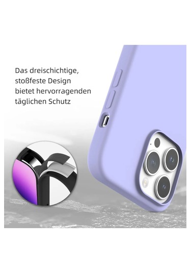 Yüksek Kaliteli İphone 13 Pro Uyumlu Kılıf Liquid Silikon Renk...