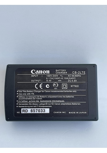 Canon Cb-2lte Batarya Şarj Aleti
