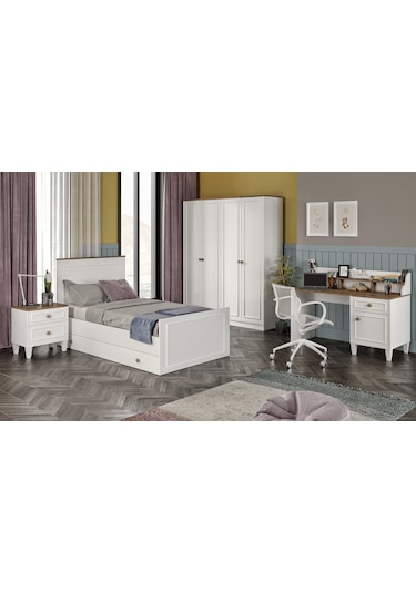 Smart 4 Kapaklı Raflı Dolap/gardırop %100mdf