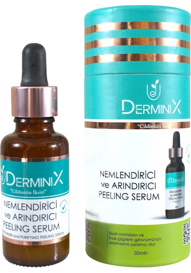 Derminix Nemlendirme ve Arındırıcı Peeling Serum 30 ML