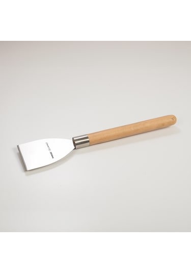 Creme Spatula No:6 Ahşap Sap Siyah