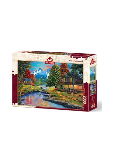 İki Yaka Bir Orman 2000 Parça Puzzle