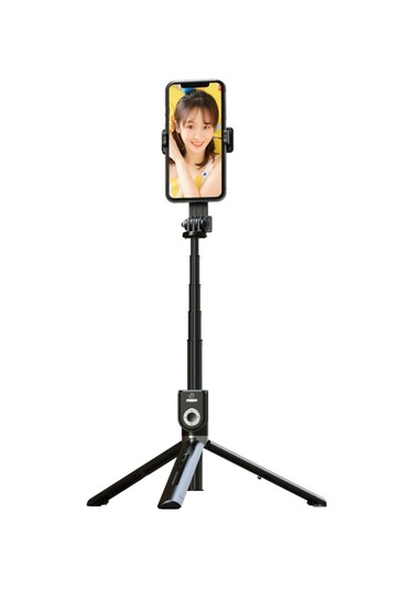 P80 1.33m Tiktok Uzaktan Kumanda Makyaj Aynası İle Entegre Bluetooth Selfie Stick, Boyut:p80 1.33m