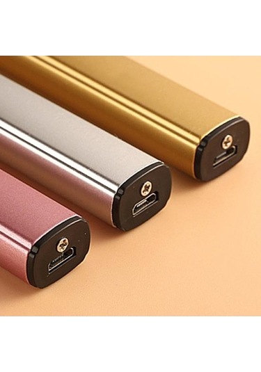 Pazly Rose Gold Darbe Ateşleyici, Çift Emniyet Anahtarlı, Alevsiz, Rüzgar Geçirmez, Usb Şarj Edilebilir, Mutfak Ve Kamp İçin Uygun Çok Renkli