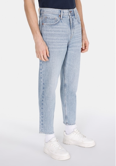 Colins Loose Tapered Fit Erkek Light İndigo Denim Jean Pantolon Cl1075019 Q1.v1 Dn44246 Denim