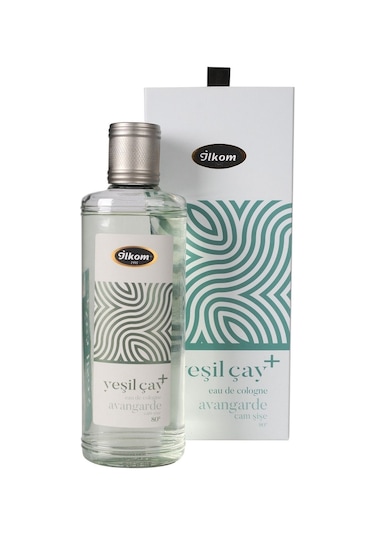 İlkom 80 Derece Yeşil Çay Kolonyası Cam Şişe 250 ML
