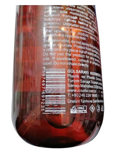 Isparta Hatıraları Oda Spreyi 500ml Çiçeksi