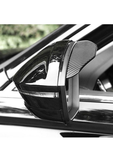 jmsstore Universal Araç Dikiz Aynası Yağmur Kaş Dikiz Yağmur Geçirmez Bıçaklar Etiket