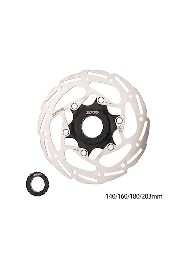 Mufunye Mtb/dağ/yol Bisikletleri İçin Paslanmaz Çelik Merkezi Disk Fren Rotoru - Kilitli Halka Tasarımlı Dayanıklı Bisiklet Kilidi Diğer