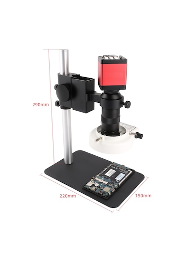 TriLine 13MP HD 60F/S Endüstriyel Mikroskop Kamera 130XC Montaj L