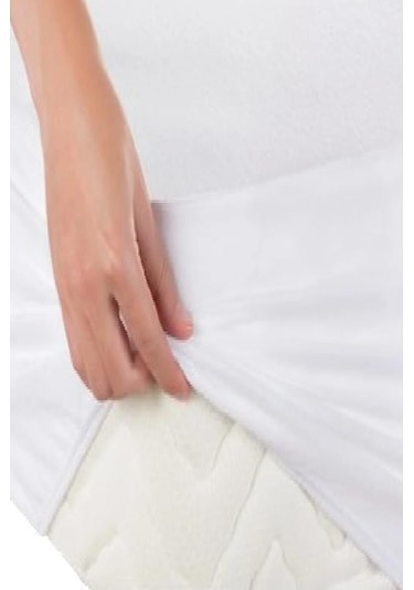 Bebesi Micro Fitted Full Kenarlı Su Sıvı Geçirmez Alez Çocuk Bebek 5 Ölçü Beyaz