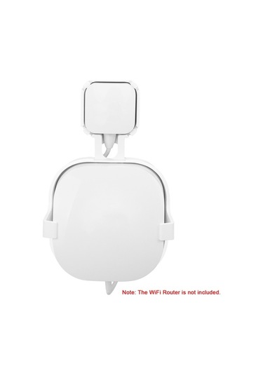 Moly Df-1092 Beyaz Duvar Montajlı Tutucu - Eero 6 Router İçin Uyumlu - Amerikan/euro Versiyon Beyaz