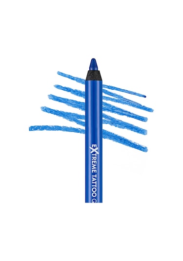 Flormar Mat Kalıcı Göz Kalemi (MAVİ) - Extreme Tattoo Gel Pencil - 012 Blue Dream - 8682536041195