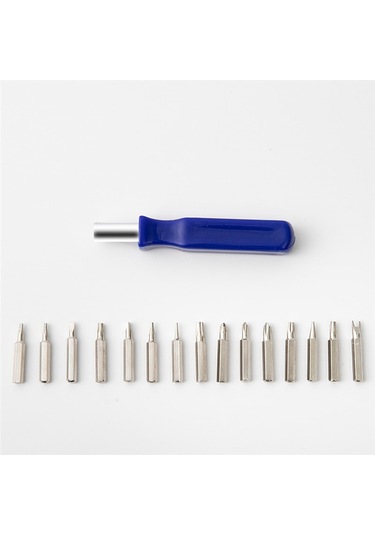 Leasetake 16'sı 1 Arada Tornavida Çok Amaçlı Tornavida Seti Hediye Küçük Tornavida Çok Amaçlı Toplu Başlık