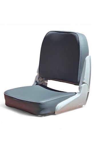 Sealux Marine Gri Katlanır Kaptan Koltuk 48 Cm