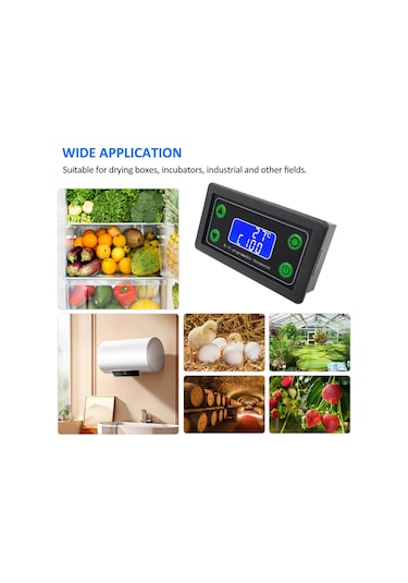 Zfx-wt01 Wıfı Uzaktan Yüksek Sıcaklık Dijital Termostat K Tipi Termokupl Yüksek Sıcaklık Kontrol Cihazı -99 999