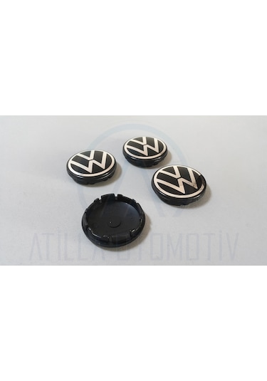 4 X Vw T-cross 19-25 Çelik Jant Göbeği Takım 55mm 1s0601171