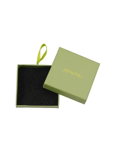 Kangvka Gümüş Ve Pırlanta Bileşenlerini Saklamak İçin Zarf Şeklinde Küçük Boyutlu 7.5 1.8cm Dekoratif Saklama Kutusu - 18g Hafif Tasarım Yeşil